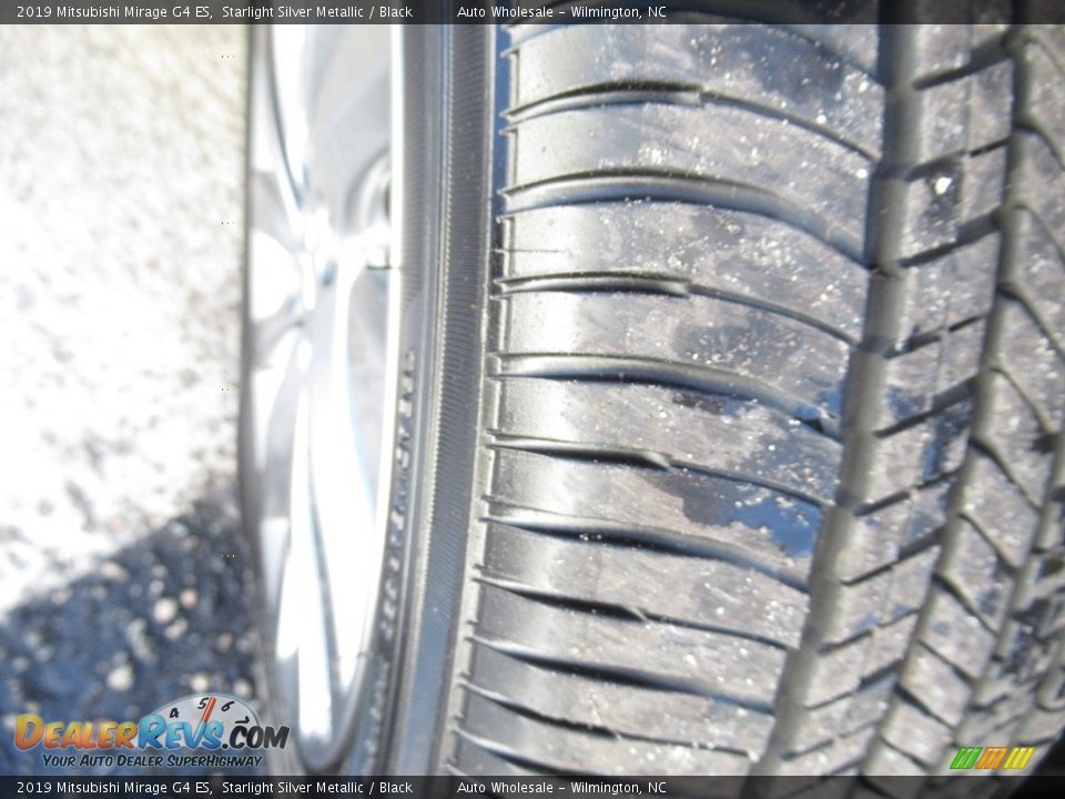 2019 Mitsubishi Mirage G4 ES Starlight Silver Metallic / Black Photo #8