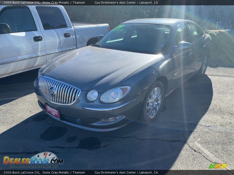 2009 Buick LaCrosse CXL Stone Gray Metallic / Titanium Photo #1