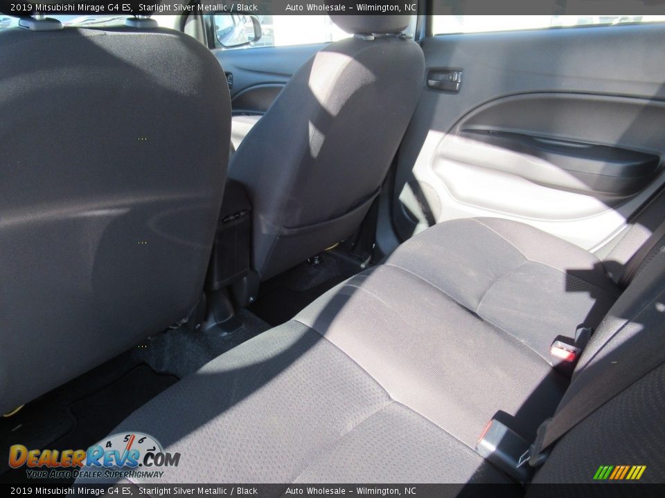 2019 Mitsubishi Mirage G4 ES Starlight Silver Metallic / Black Photo #12