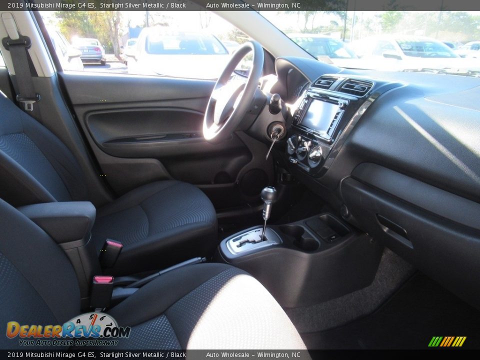 2019 Mitsubishi Mirage G4 ES Starlight Silver Metallic / Black Photo #13