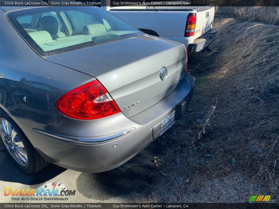 2009 Buick LaCrosse CXL Stone Gray Metallic / Titanium Photo #5