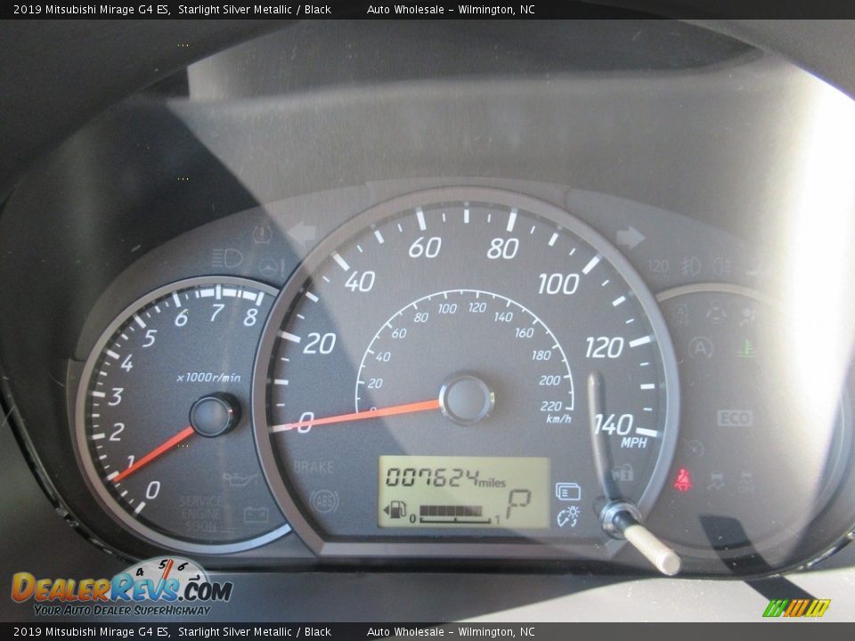 2019 Mitsubishi Mirage G4 ES Starlight Silver Metallic / Black Photo #16
