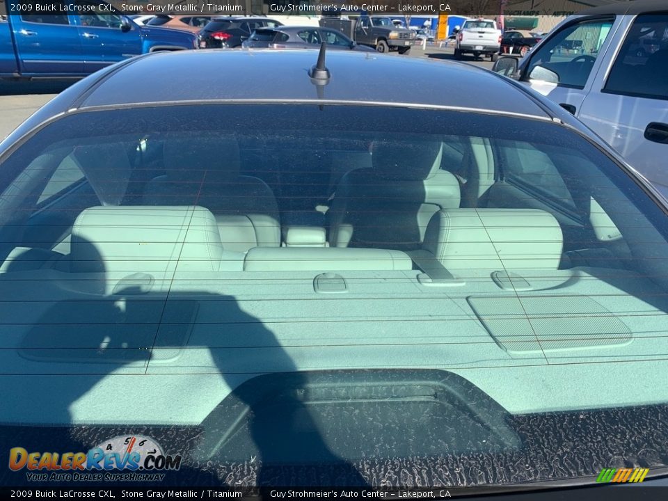 2009 Buick LaCrosse CXL Stone Gray Metallic / Titanium Photo #6