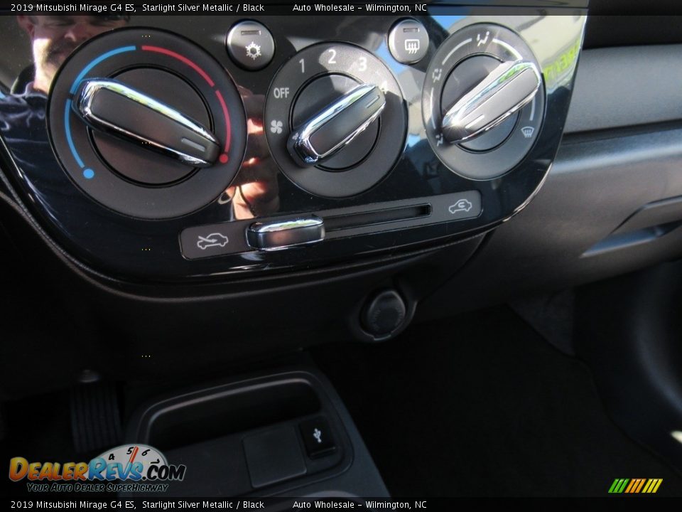 2019 Mitsubishi Mirage G4 ES Starlight Silver Metallic / Black Photo #18