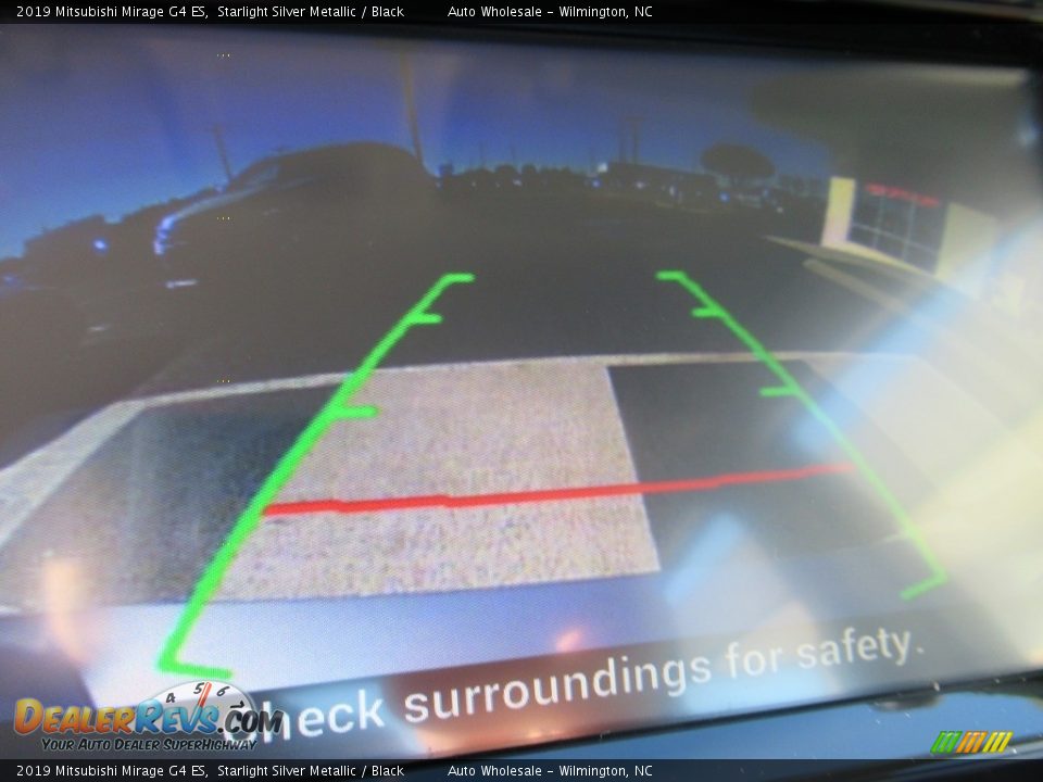 2019 Mitsubishi Mirage G4 ES Starlight Silver Metallic / Black Photo #19