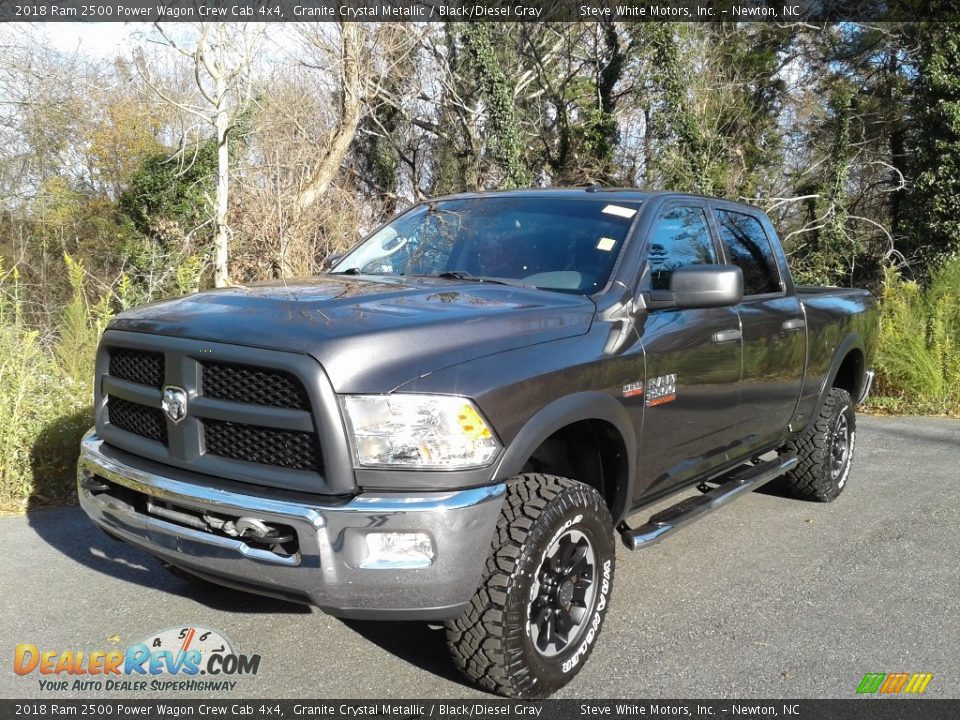 2018 Ram 2500 Power Wagon Crew Cab 4x4 Granite Crystal Metallic / Black/Diesel Gray Photo #3