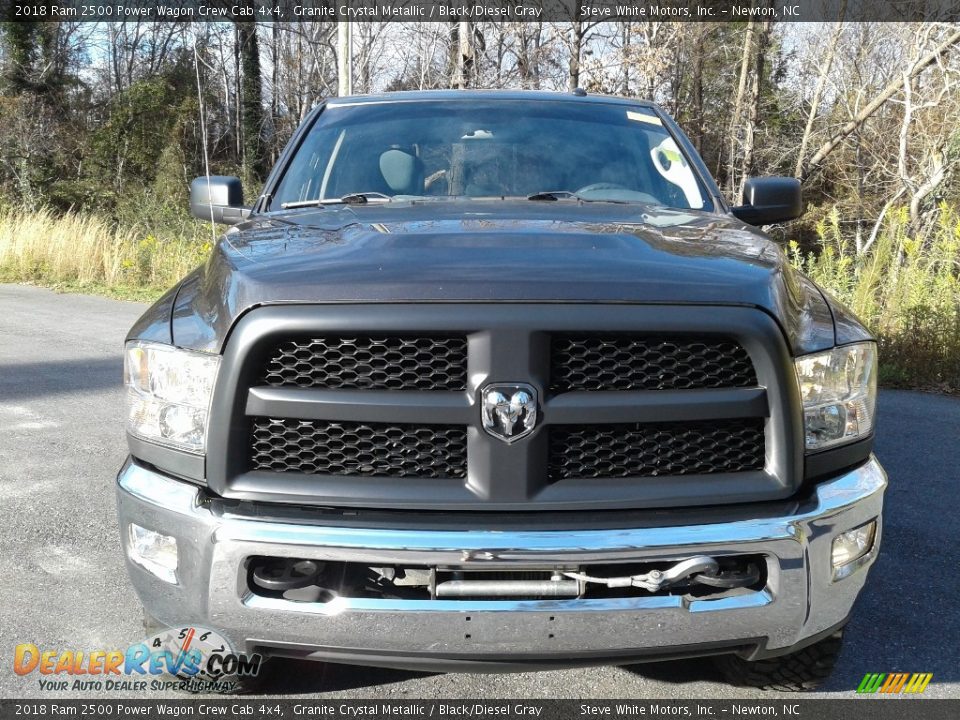 2018 Ram 2500 Power Wagon Crew Cab 4x4 Granite Crystal Metallic / Black/Diesel Gray Photo #4