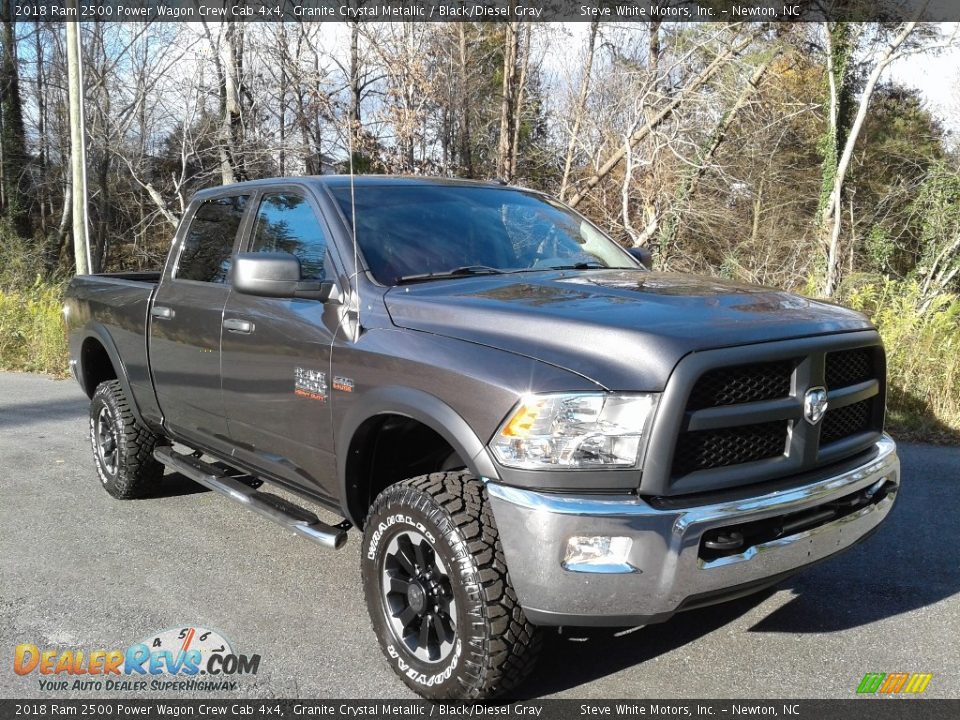 2018 Ram 2500 Power Wagon Crew Cab 4x4 Granite Crystal Metallic / Black/Diesel Gray Photo #5