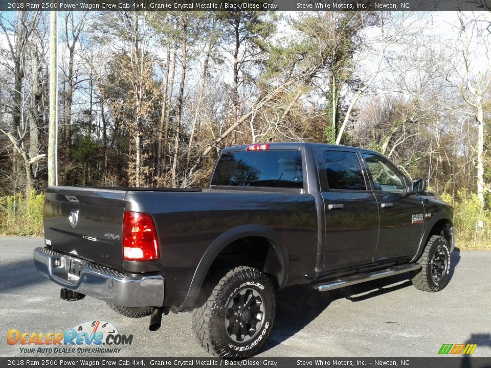 2018 Ram 2500 Power Wagon Crew Cab 4x4 Granite Crystal Metallic / Black/Diesel Gray Photo #9