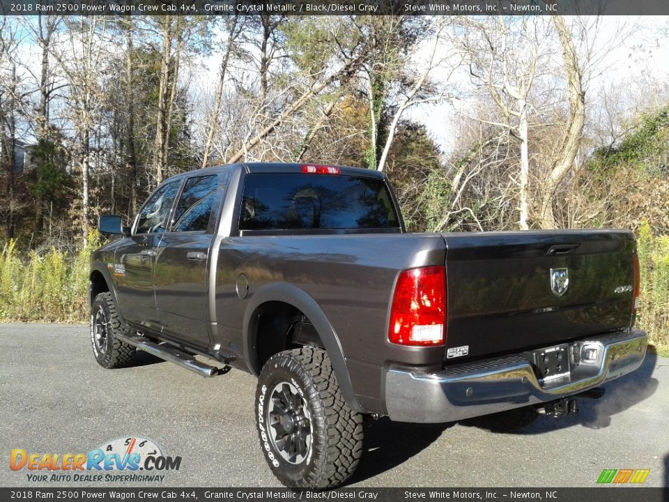 2018 Ram 2500 Power Wagon Crew Cab 4x4 Granite Crystal Metallic / Black/Diesel Gray Photo #10