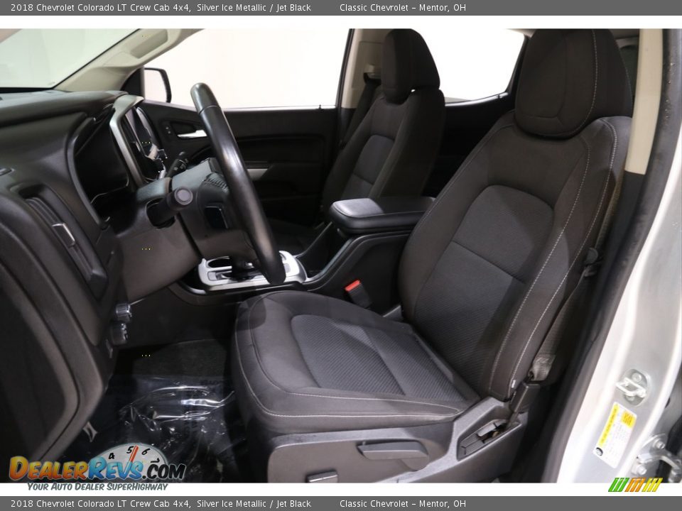 2018 Chevrolet Colorado LT Crew Cab 4x4 Silver Ice Metallic / Jet Black Photo #5