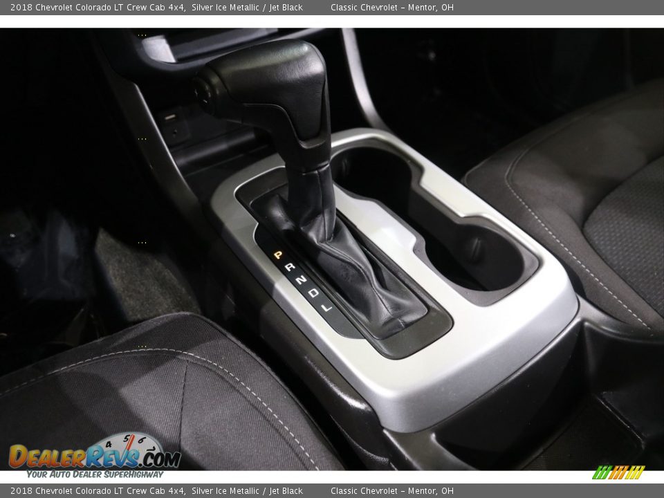 2018 Chevrolet Colorado LT Crew Cab 4x4 Silver Ice Metallic / Jet Black Photo #15