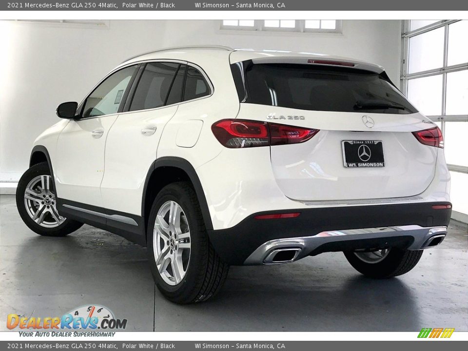 2021 Mercedes-Benz GLA 250 4Matic Polar White / Black Photo #2