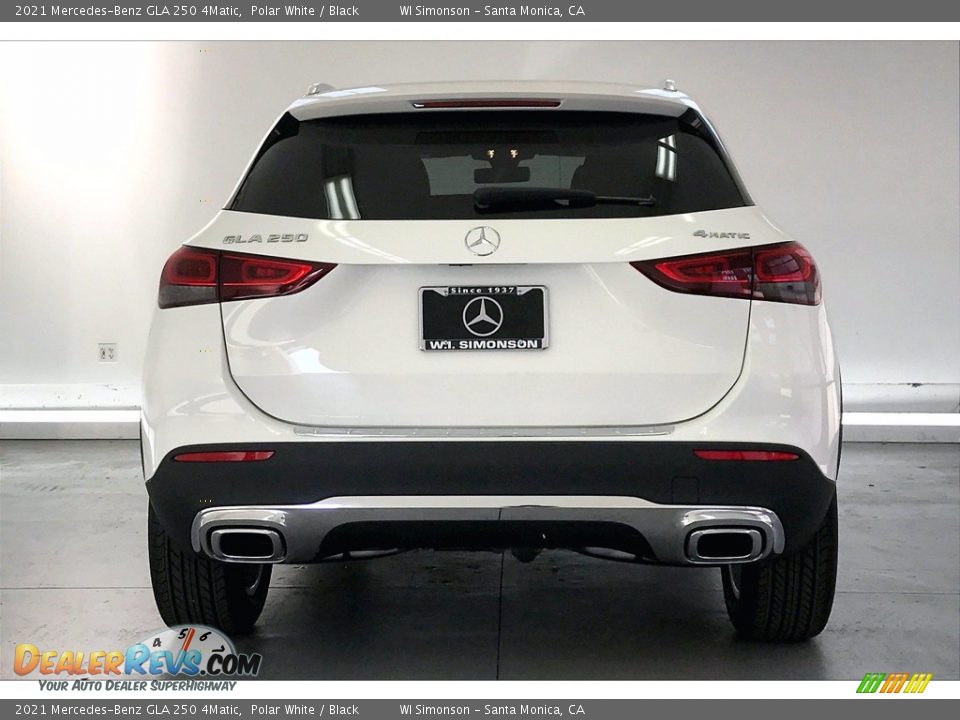 2021 Mercedes-Benz GLA 250 4Matic Polar White / Black Photo #3