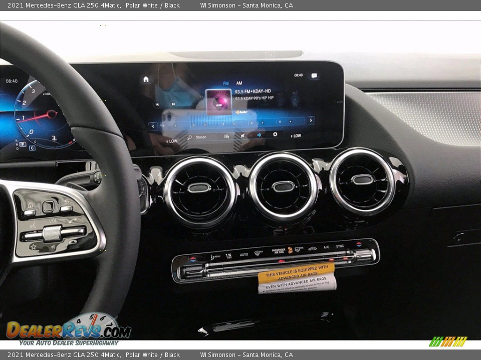2021 Mercedes-Benz GLA 250 4Matic Polar White / Black Photo #6