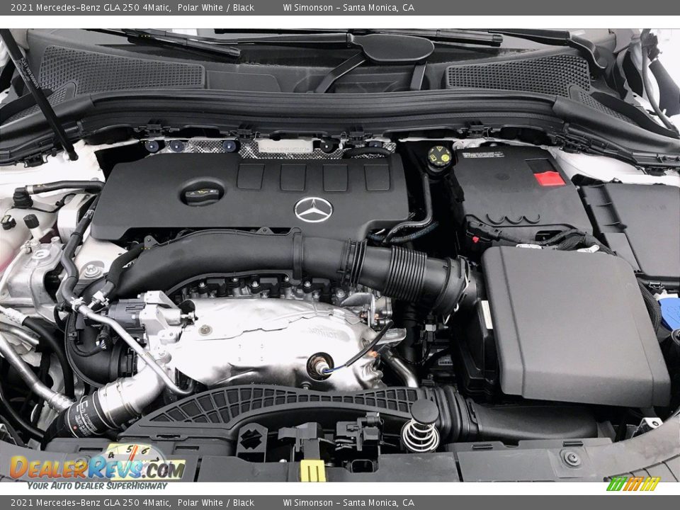 2021 Mercedes-Benz GLA 250 4Matic Polar White / Black Photo #8
