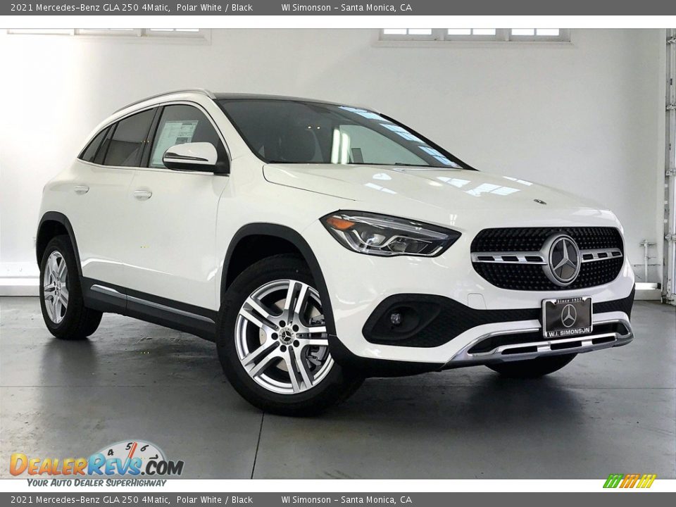 2021 Mercedes-Benz GLA 250 4Matic Polar White / Black Photo #12