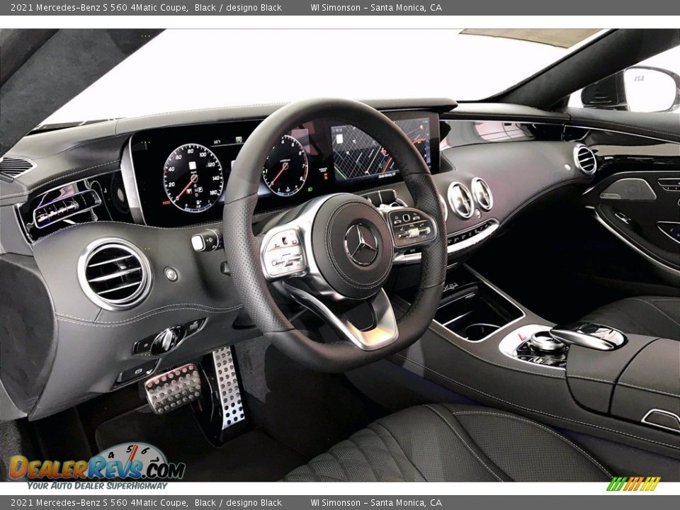 Front Seat of 2021 Mercedes-Benz S 560 4Matic Coupe Photo #4