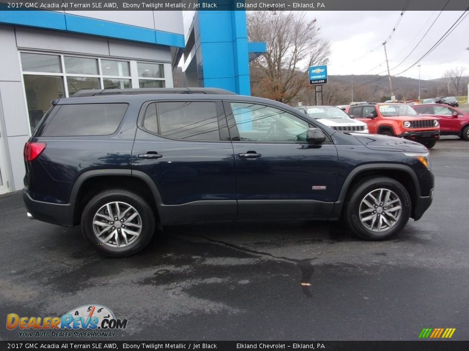 2017 GMC Acadia All Terrain SLE AWD Ebony Twilight Metallic / Jet Black Photo #4