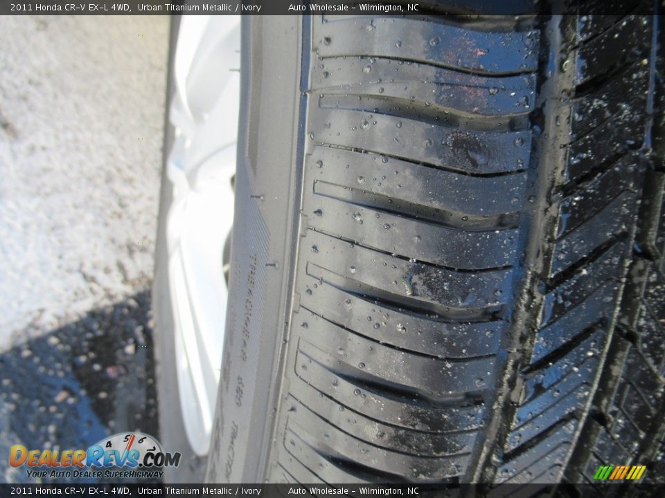 2011 Honda CR-V EX-L 4WD Urban Titanium Metallic / Ivory Photo #8