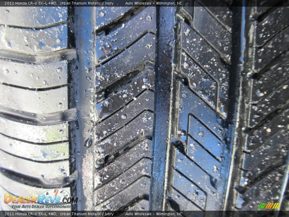 2011 Honda CR-V EX-L 4WD Urban Titanium Metallic / Ivory Photo #9