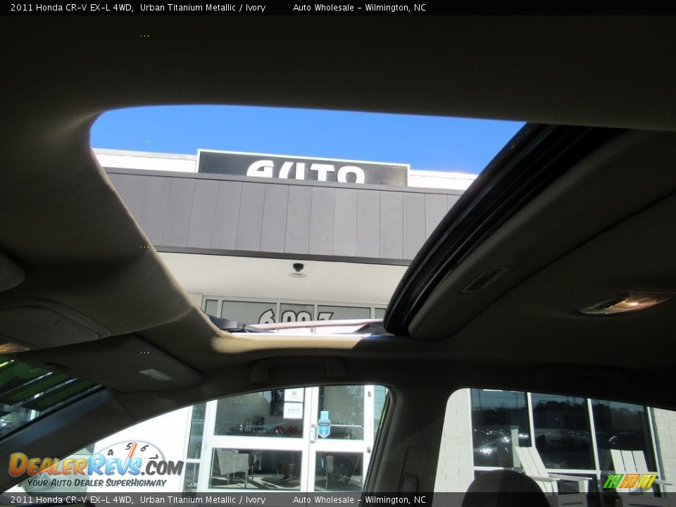 2011 Honda CR-V EX-L 4WD Urban Titanium Metallic / Ivory Photo #14