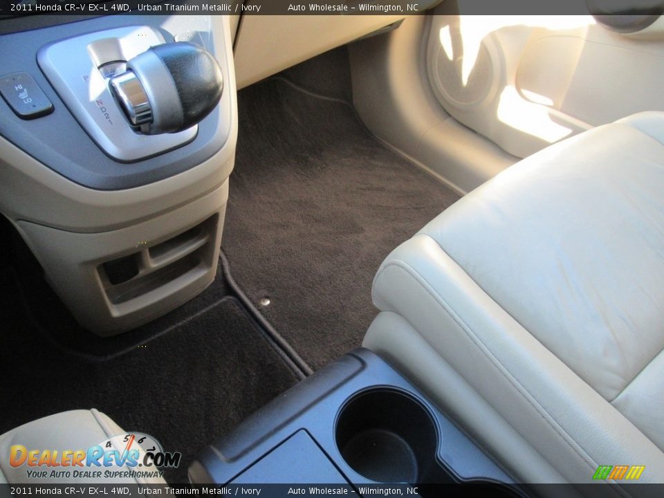 2011 Honda CR-V EX-L 4WD Urban Titanium Metallic / Ivory Photo #18