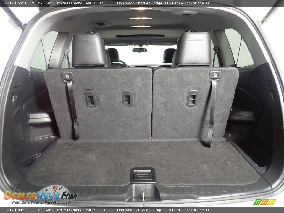 2017 Honda Pilot EX-L AWD White Diamond Pearl / Black Photo #15