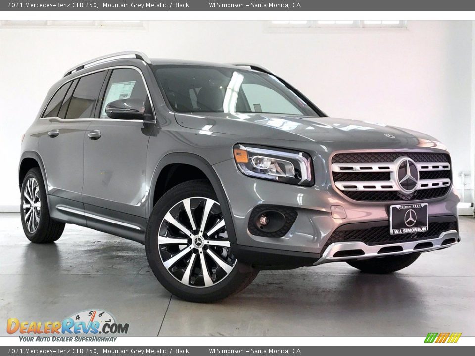 2021 Mercedes-Benz GLB 250 Mountain Grey Metallic / Black Photo #12