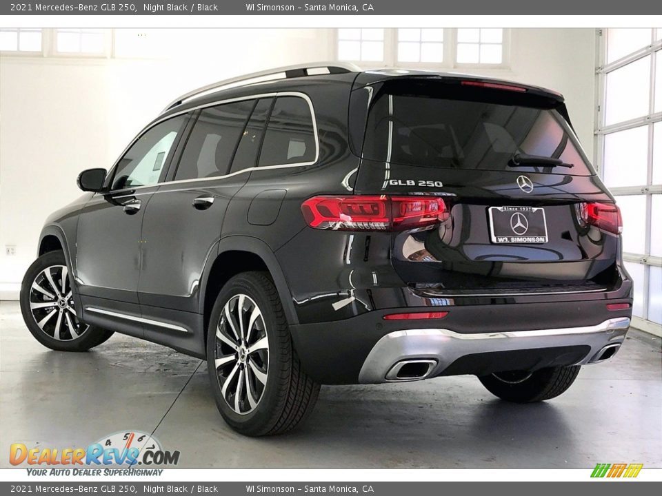 2021 Mercedes-Benz GLB 250 Night Black / Black Photo #2