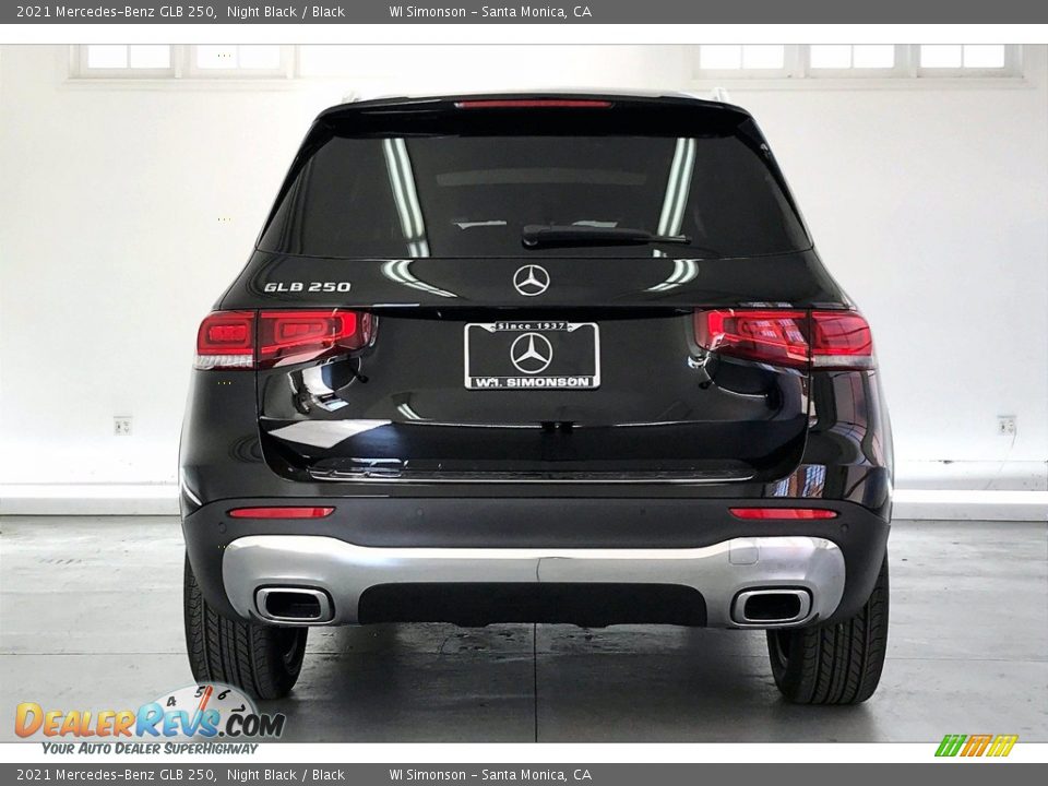 2021 Mercedes-Benz GLB 250 Night Black / Black Photo #3