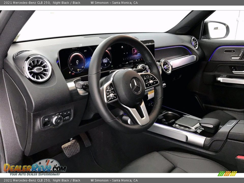 2021 Mercedes-Benz GLB 250 Night Black / Black Photo #4