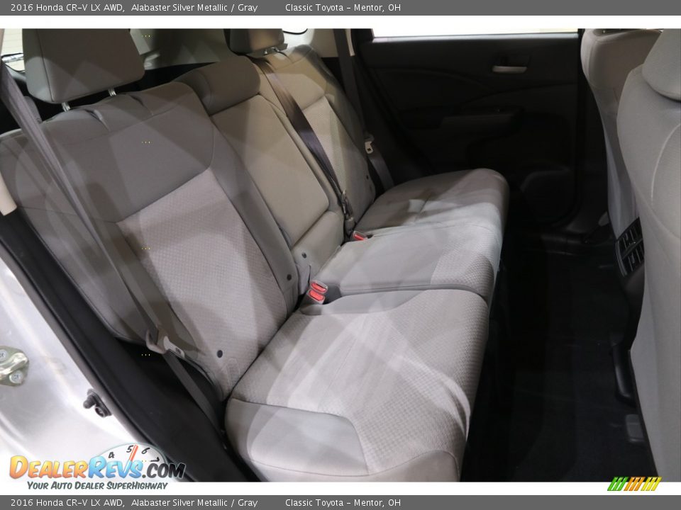 2016 Honda CR-V LX AWD Alabaster Silver Metallic / Gray Photo #15