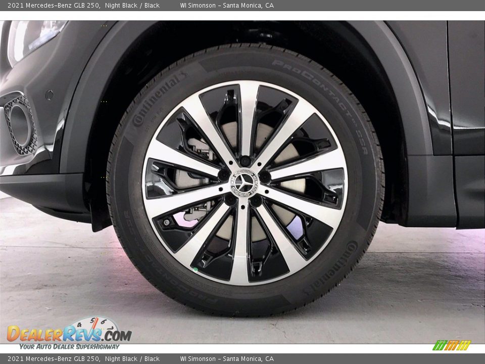 2021 Mercedes-Benz GLB 250 Night Black / Black Photo #9