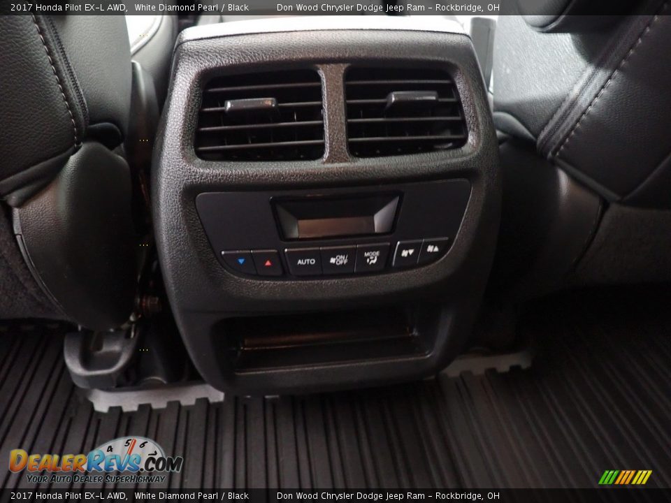 2017 Honda Pilot EX-L AWD White Diamond Pearl / Black Photo #30
