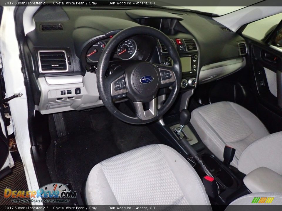 2017 Subaru Forester 2.5i Crystal White Pearl / Gray Photo #20