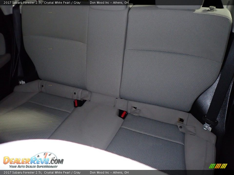 2017 Subaru Forester 2.5i Crystal White Pearl / Gray Photo #21