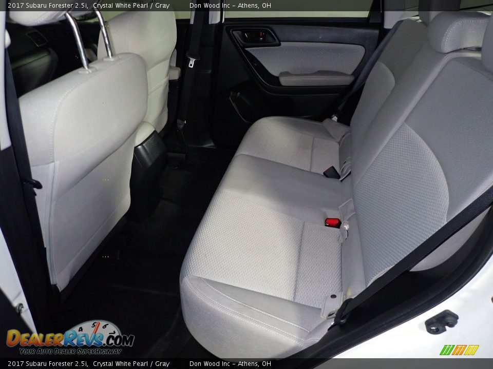 2017 Subaru Forester 2.5i Crystal White Pearl / Gray Photo #23