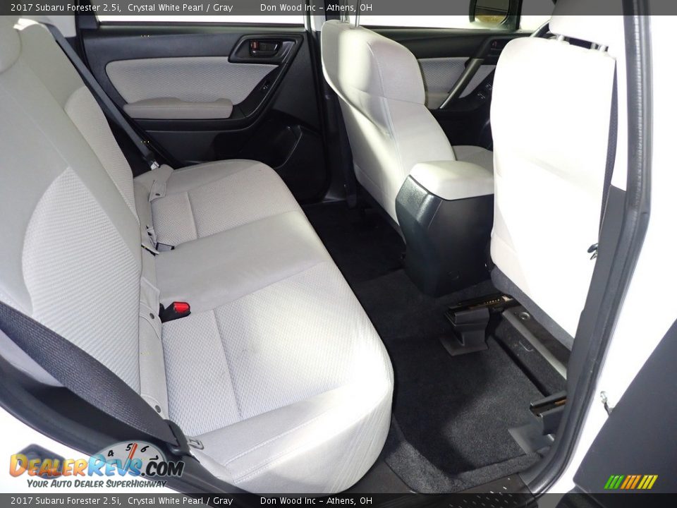2017 Subaru Forester 2.5i Crystal White Pearl / Gray Photo #25