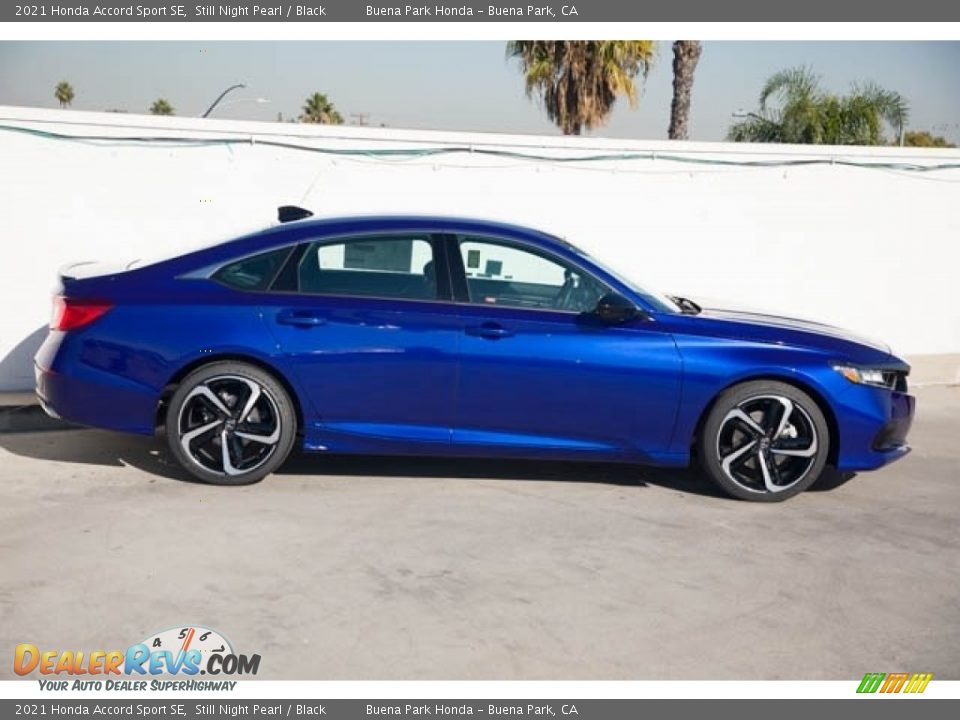 2021 Honda Accord Sport SE Still Night Pearl / Black Photo #8