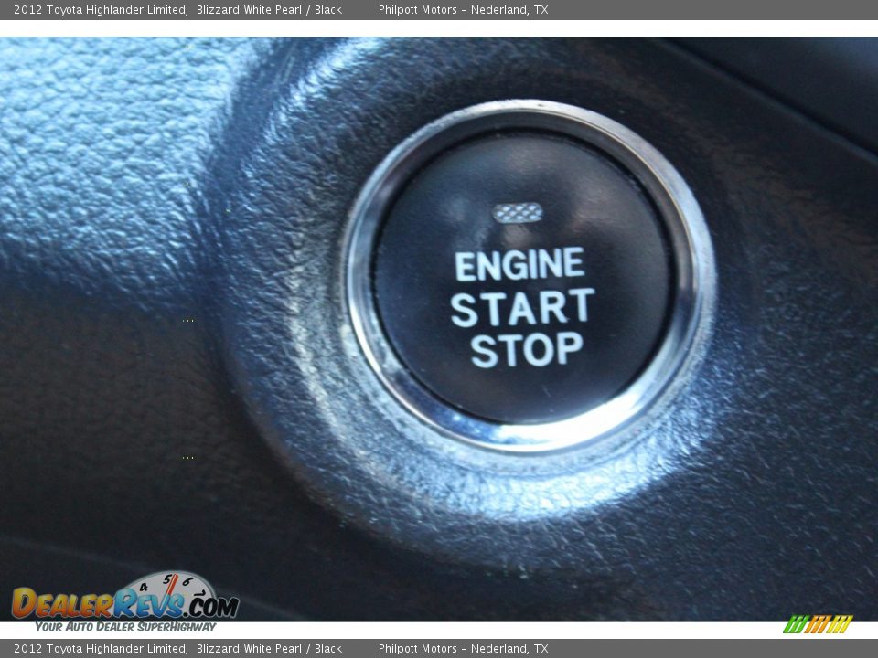 2012 Toyota Highlander Limited Blizzard White Pearl / Black Photo #17