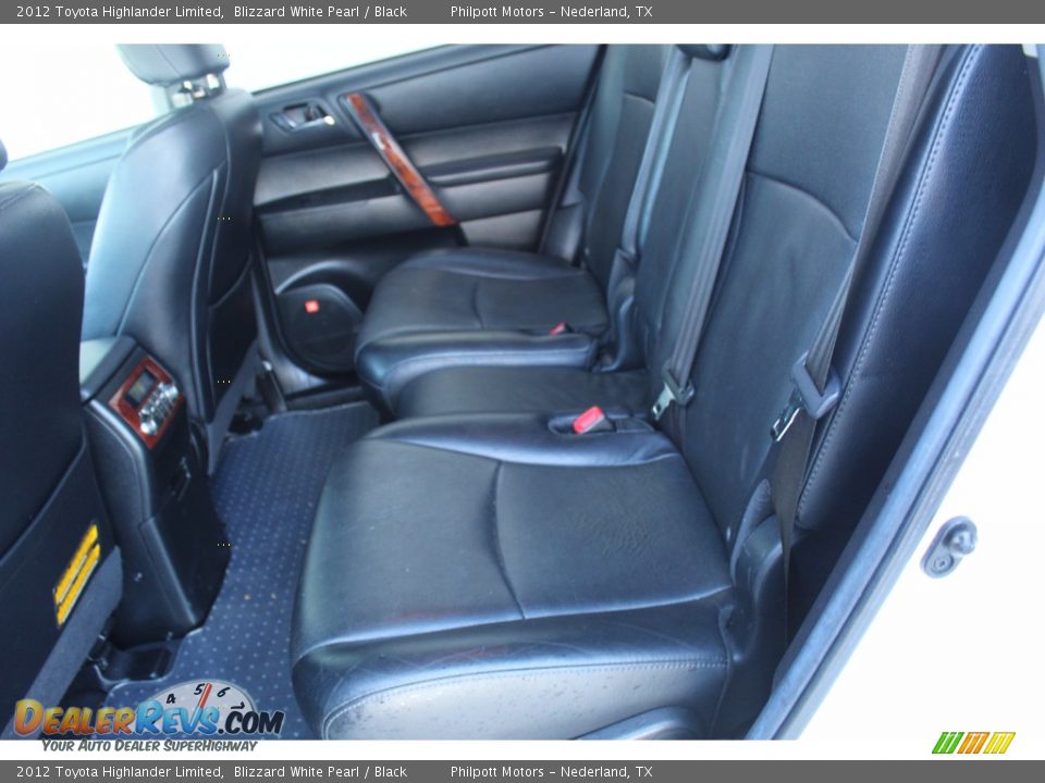 2012 Toyota Highlander Limited Blizzard White Pearl / Black Photo #20