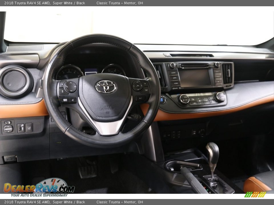 2018 Toyota RAV4 SE AWD Super White / Black Photo #6