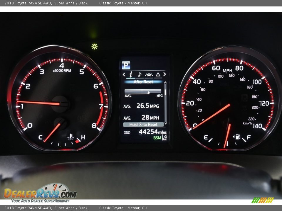 2018 Toyota RAV4 SE AWD Super White / Black Photo #8