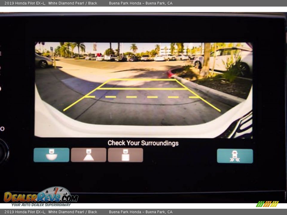 2019 Honda Pilot EX-L White Diamond Pearl / Black Photo #31