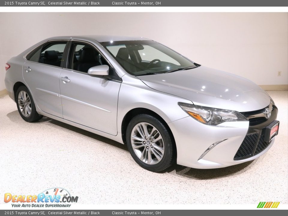 2015 Toyota Camry SE Celestial Silver Metallic / Black Photo #1