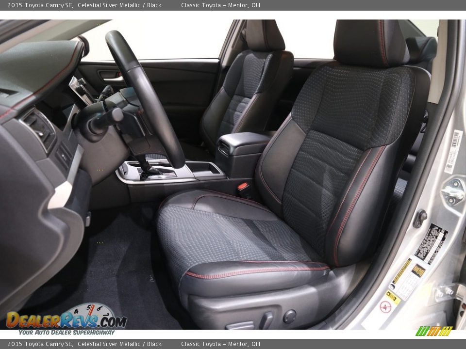 2015 Toyota Camry SE Celestial Silver Metallic / Black Photo #5