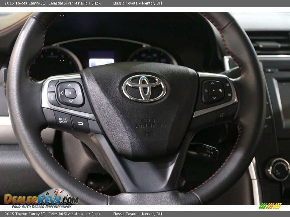 2015 Toyota Camry SE Celestial Silver Metallic / Black Photo #7
