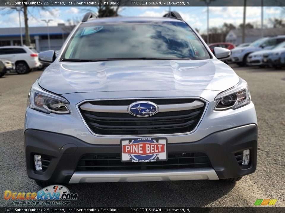 2021 Subaru Outback 2.5i Limited Ice Silver Metallic / Slate Black Photo #3