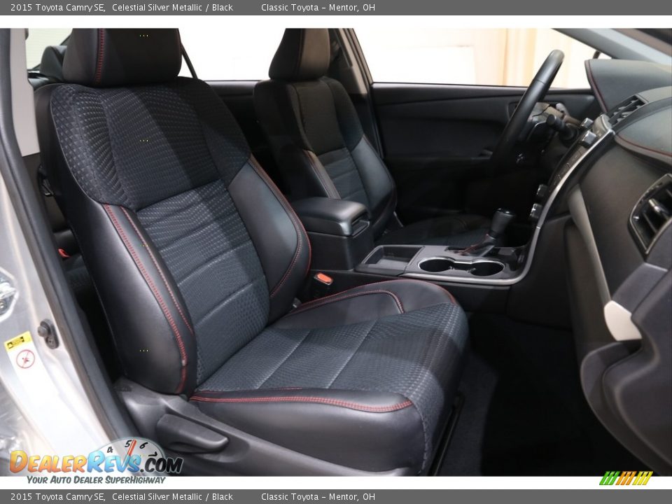 2015 Toyota Camry SE Celestial Silver Metallic / Black Photo #14